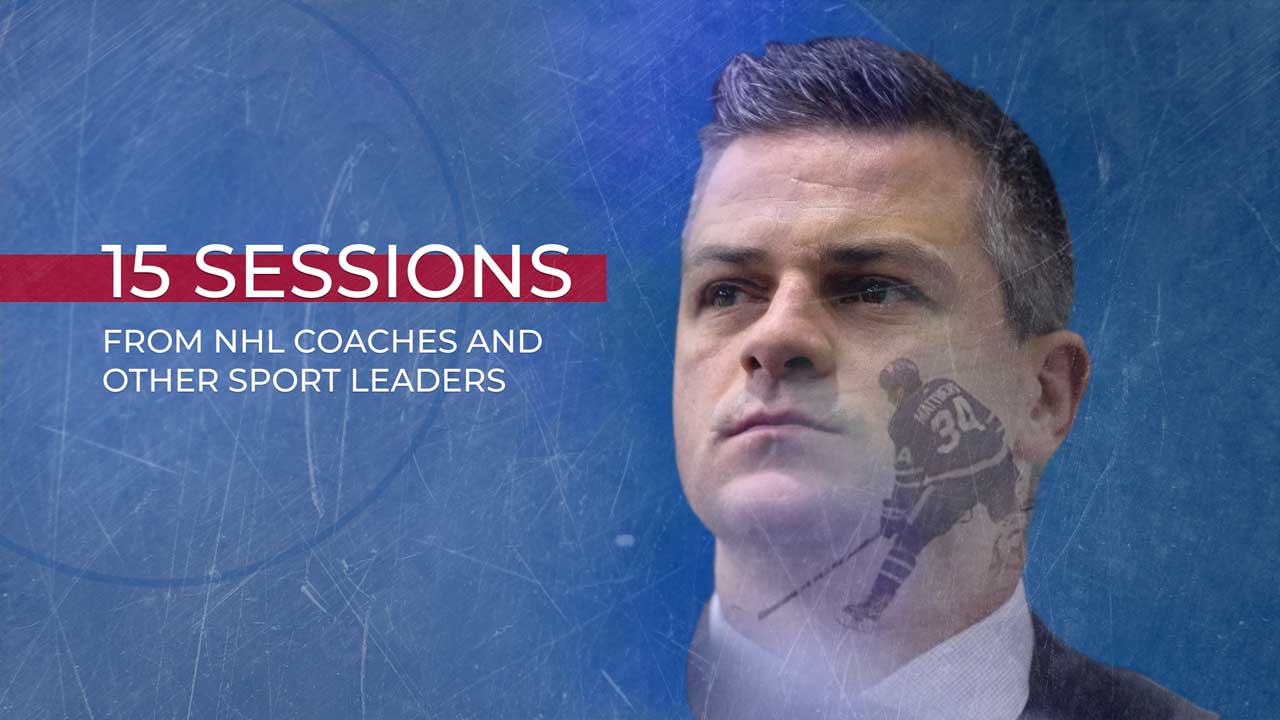 Rough video concept depicting coach and player footage mixed into one